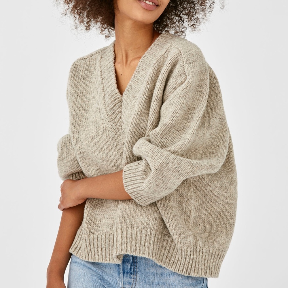 Babaà sweater number 29 in mist- never worn
